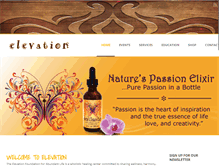 Tablet Screenshot of elevationtime.com